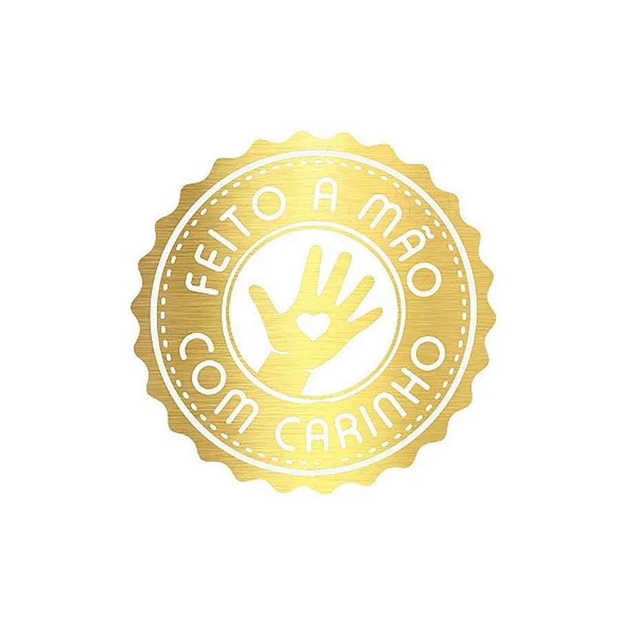 Adesivos Hot Stamping Dourado: Toque Premium!