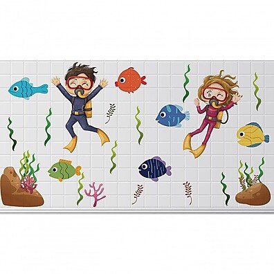 Adesivos Infantis Mergulho: Decore com Diversão!