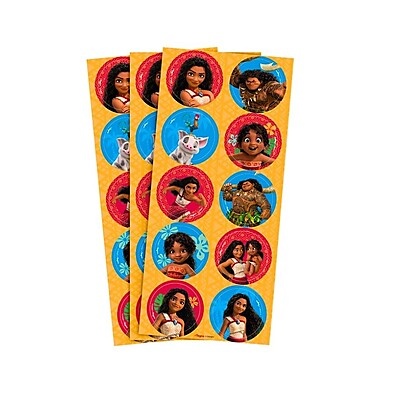 Adesivos Moana 2: 30 Unidades para Decorar!