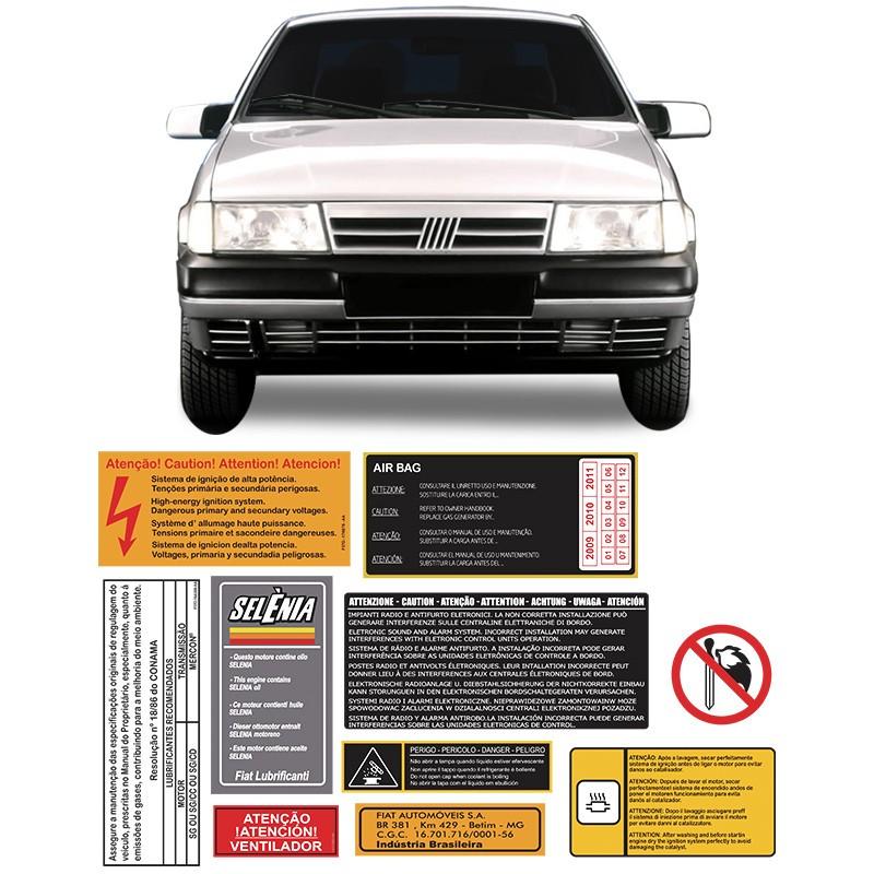 Adesivos Motor Fiat Tempra/Tipo: Alerta e Estilo!