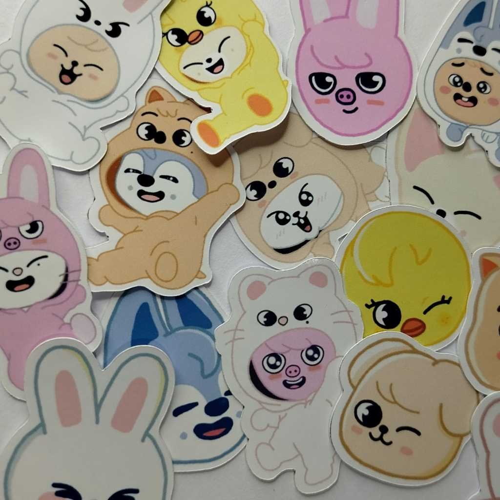 Adesivos SKZOO Stray Kids: Decore com Estilo Kpop!
