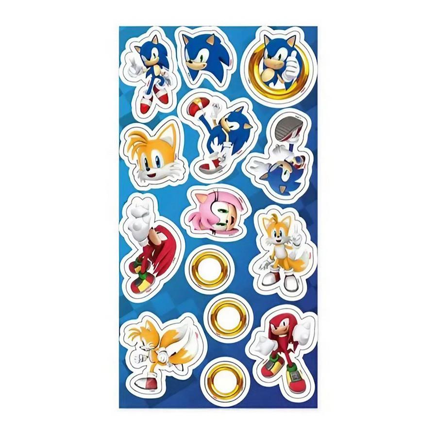 Adesivos Sonic: Decore com o Herói Azul!