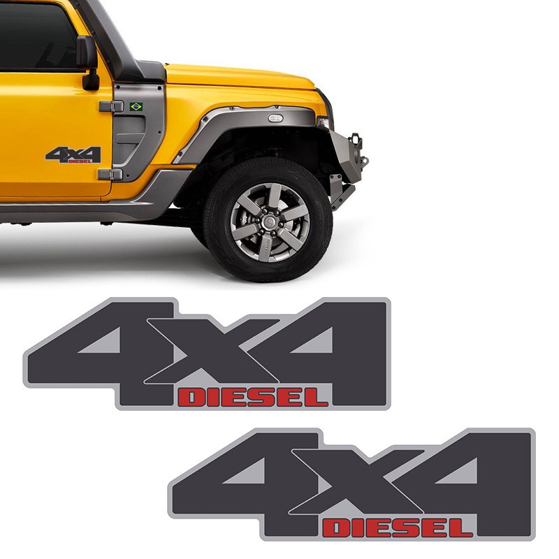 Adesivos Troller 4x4 Diesel: Personalize seu Veículo!