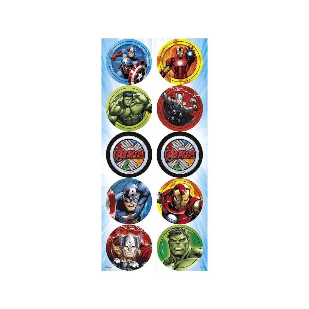 Adesivos Vingadores: Decore Sua Festa com 30 Unidades!