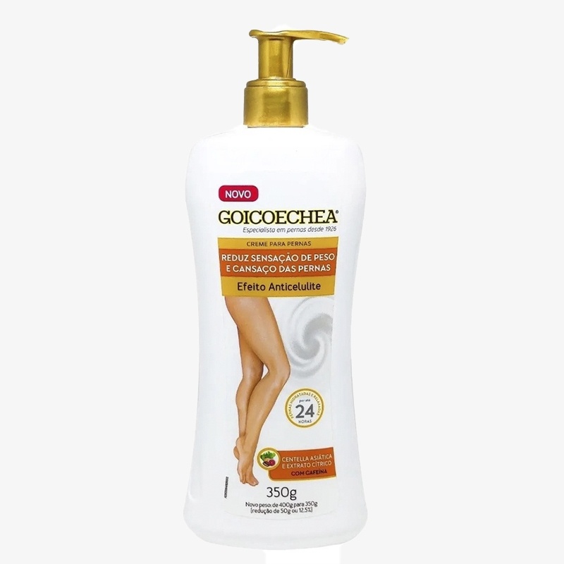 Adeus Celulite: Creme Goicoechea Para Pernas 350g
