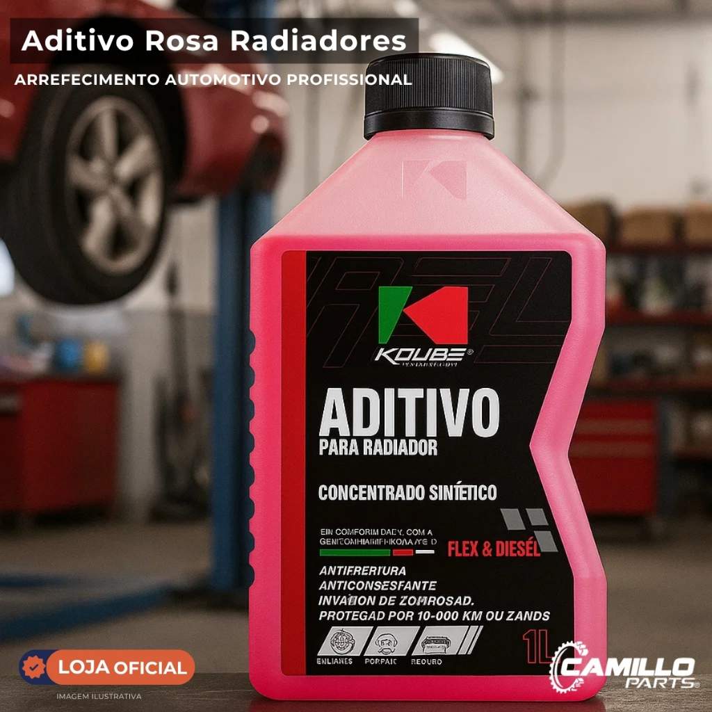 Aditivo Radiador Koube: Proteção Total p/ Seu Motor