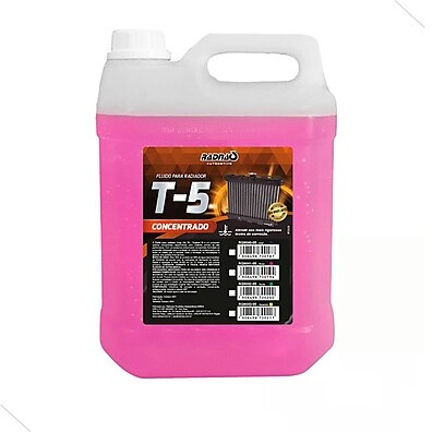 Aditivo Radiador Rosa T5 5L Radnaq: Proteção Completa