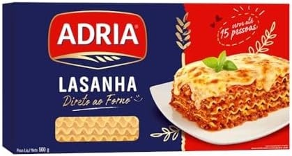 M Dias Adria Sêmola Lasanha 500G