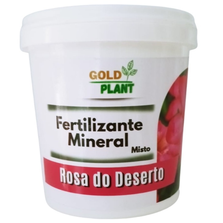 Adubo Rosa do Deserto Gold Plant: Potência para Flores Mais Vivas e Plantas Fortes