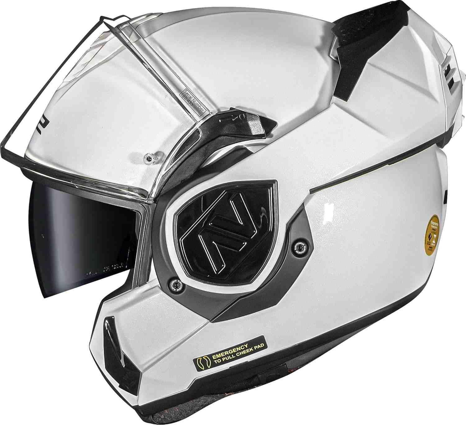 Capacete LS2 FF906 Advant Robocop Escamoteável com Óculos Integrado - Segurança e Estilo