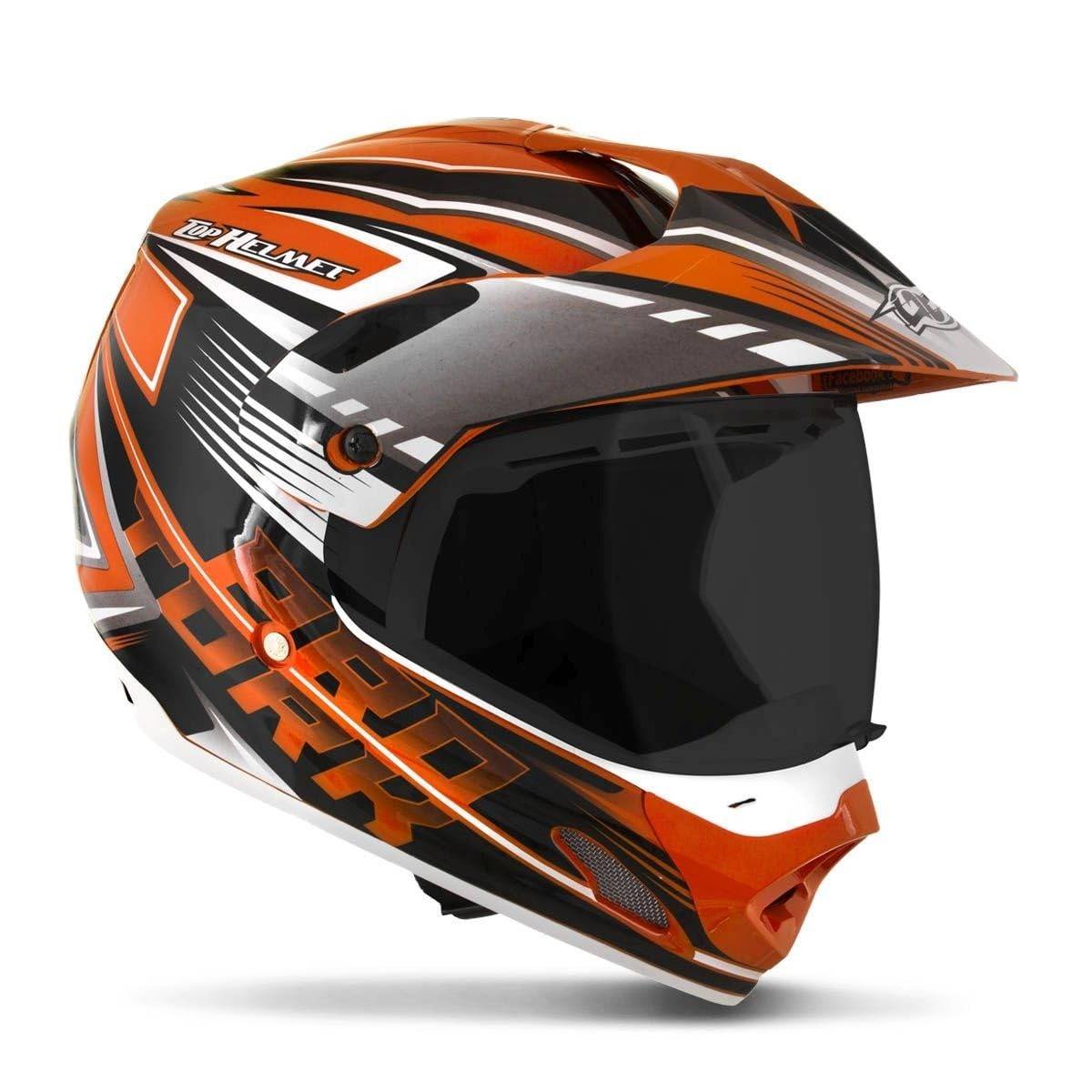 Capacete Cross TH1 Vision Adventure 58: Segurança e Estilo para Suas Aventuras Off-Road