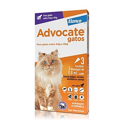 Advocate Cat Antipulgas – Proteção Completa para Seu Gato
