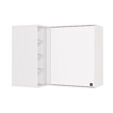 Aéreo de Canto Branco 98cm: Organize sua Cozinha!