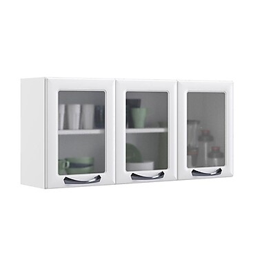 Aéreo de Cozinha Branco 3 Portas: New Premium