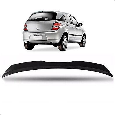 Aerofólio Black Piano: Sportividade para seu Hatch