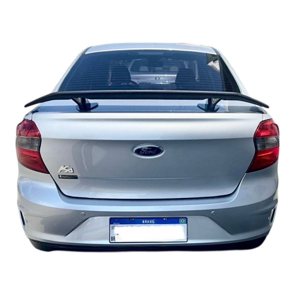 Aerofólio Preto Fosco para Ford Ka Sedan – Estilo Esportivo