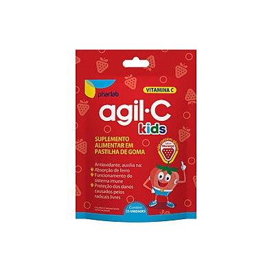 Agil C Kids Morango: Imunidade Deliciosa!