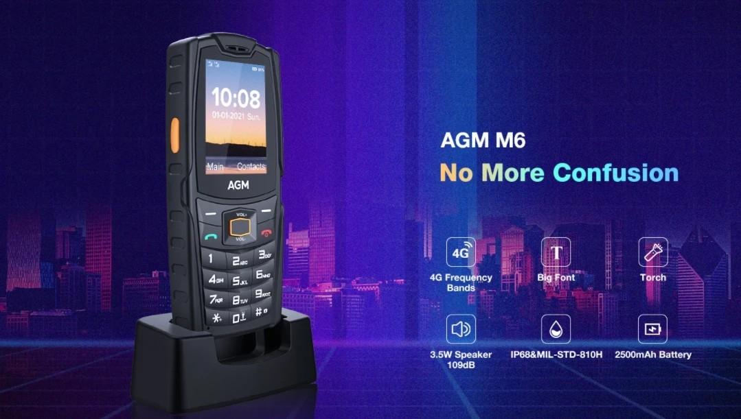 AGM M6: O Celular 4G Robusto e Prático