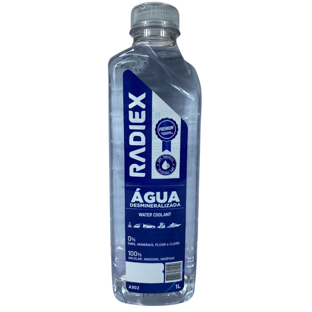 Água Desmineralizada para Radiador Water Coolant 1L - A-902