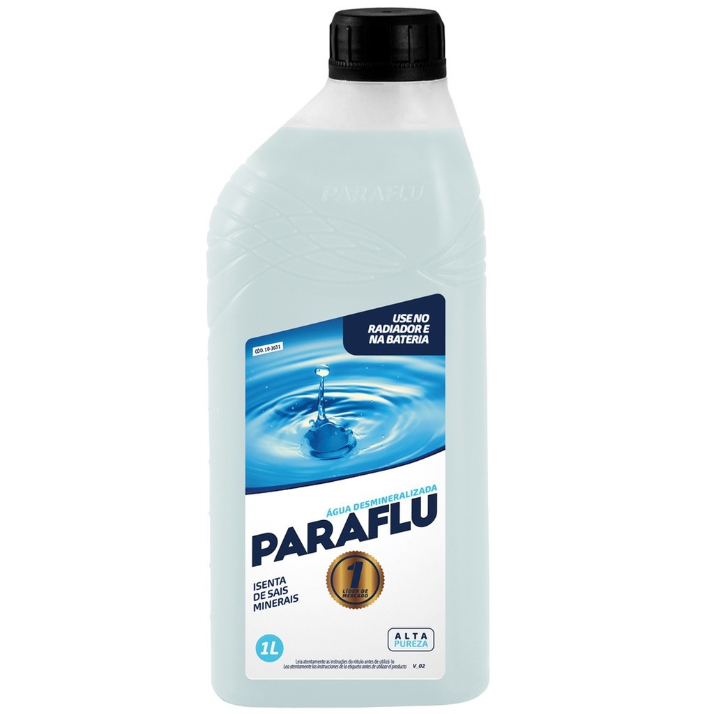 Água Desmineralizada Paraflu: Pureza para seu Veículo!