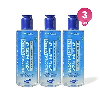 Água Micelar Triple Hyaluronic: Hidratação em 3x com Íons