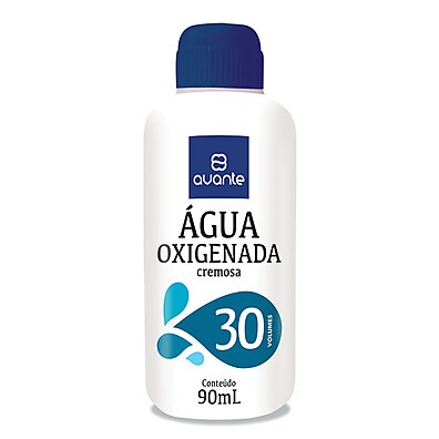 Água Oxigenada Cremosa Avante 30 Volumes – Poder de Descoloração em 90ml
