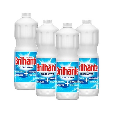 Água Sanitária Brilhante: Desinfete e Clareie!
