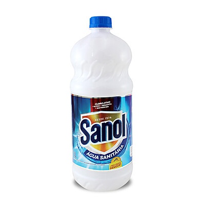 Água Sanitária Sanol 1L: Limpeza e Desinfecção
