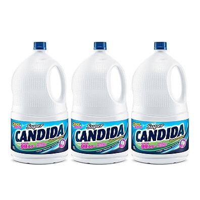 Água Sanitária Super Cândida: Kit 3x5L