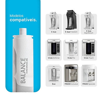 Refil Balance IBBL: Filtro Original que Equilibra o pH da Sua Água