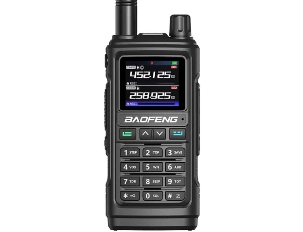 Rádio Boafeng UV-17 Pro GPS Airband: Comunicação Avançada com 999 Canais