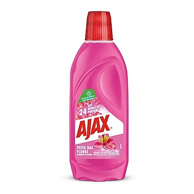Ajax Festa das Flores: Limpeza e Perfume!