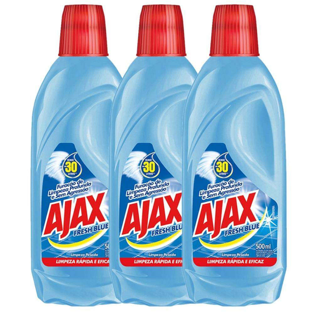 Ajax Fresh Blue: Limpeza Poderosa e Econômica!
