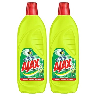 Ajax Fresh Lemon: Limpeza Poderosa e Econômica!