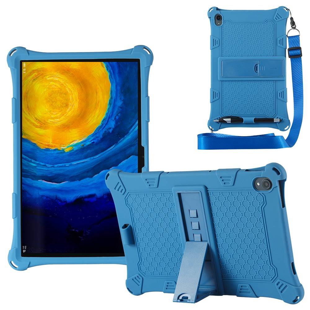 Capa Protetora Moto Tab G70 11" 2022: Silicone Super Macio e Suporte Ajustável