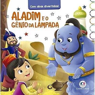 Aladim e o Gênio: Aventura Mágica em Livro!