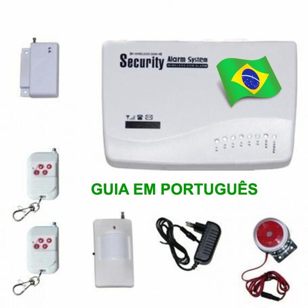 Alarme GSM K1: Proteção Total Sem Fio!