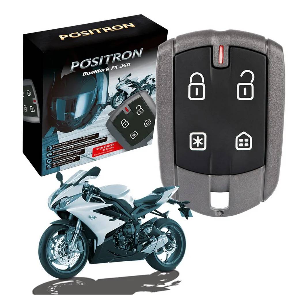 Alarme Moto Positron FX G8: Proteção Total!