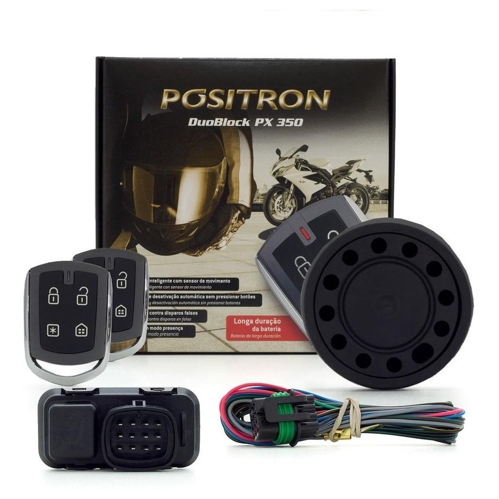 Alarme Positron Moto PX 350 G8: Proteção Total!