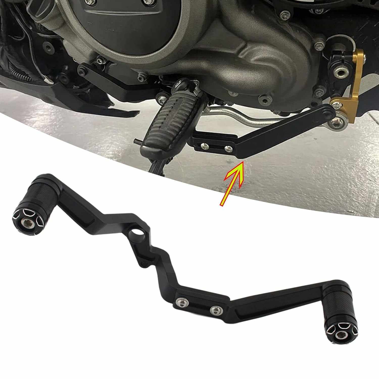 Pedal de Alavanca de Câmbio para Harley Nightster 975 RH975 Special (2022-2024) - Acessório Premium