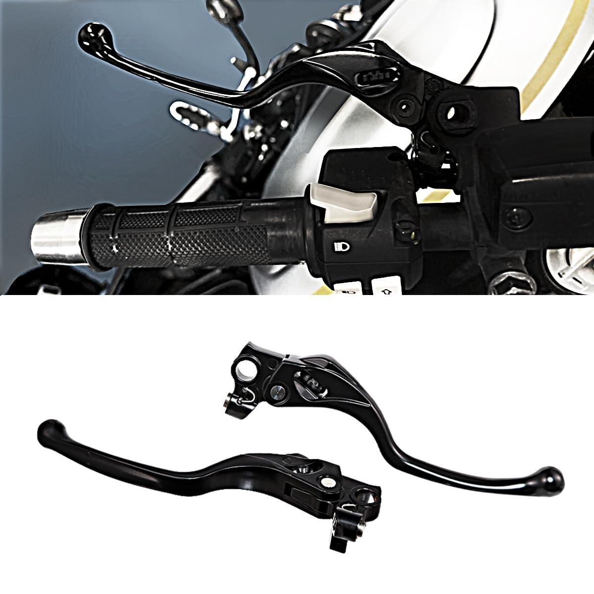Alavancas de Freio e Embreagem Pretas para Ducati Scrambler 800/1100 Hydraulic (2018-2023)
