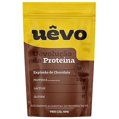 Albumina Uêvo Chocolate: Proteína Pura e Saborosa!