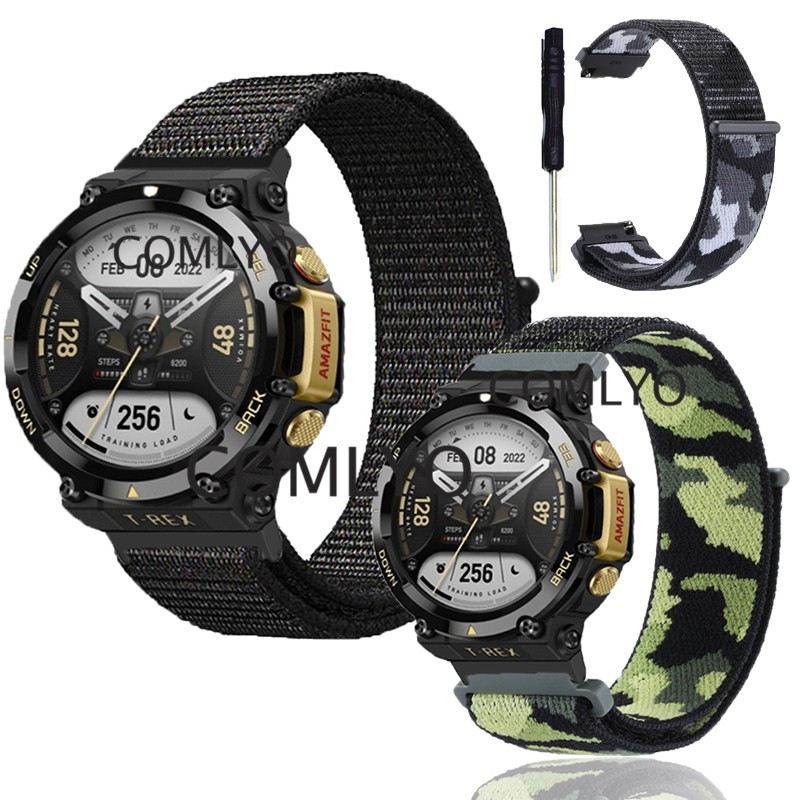 alca-de-nylon-para-amazfit-t-rex-2-conforto-e-estilo-para-todos