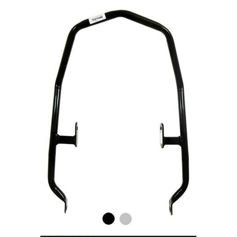 Alça Esportiva Pop 100/110 Bicuda Preta Cromada
