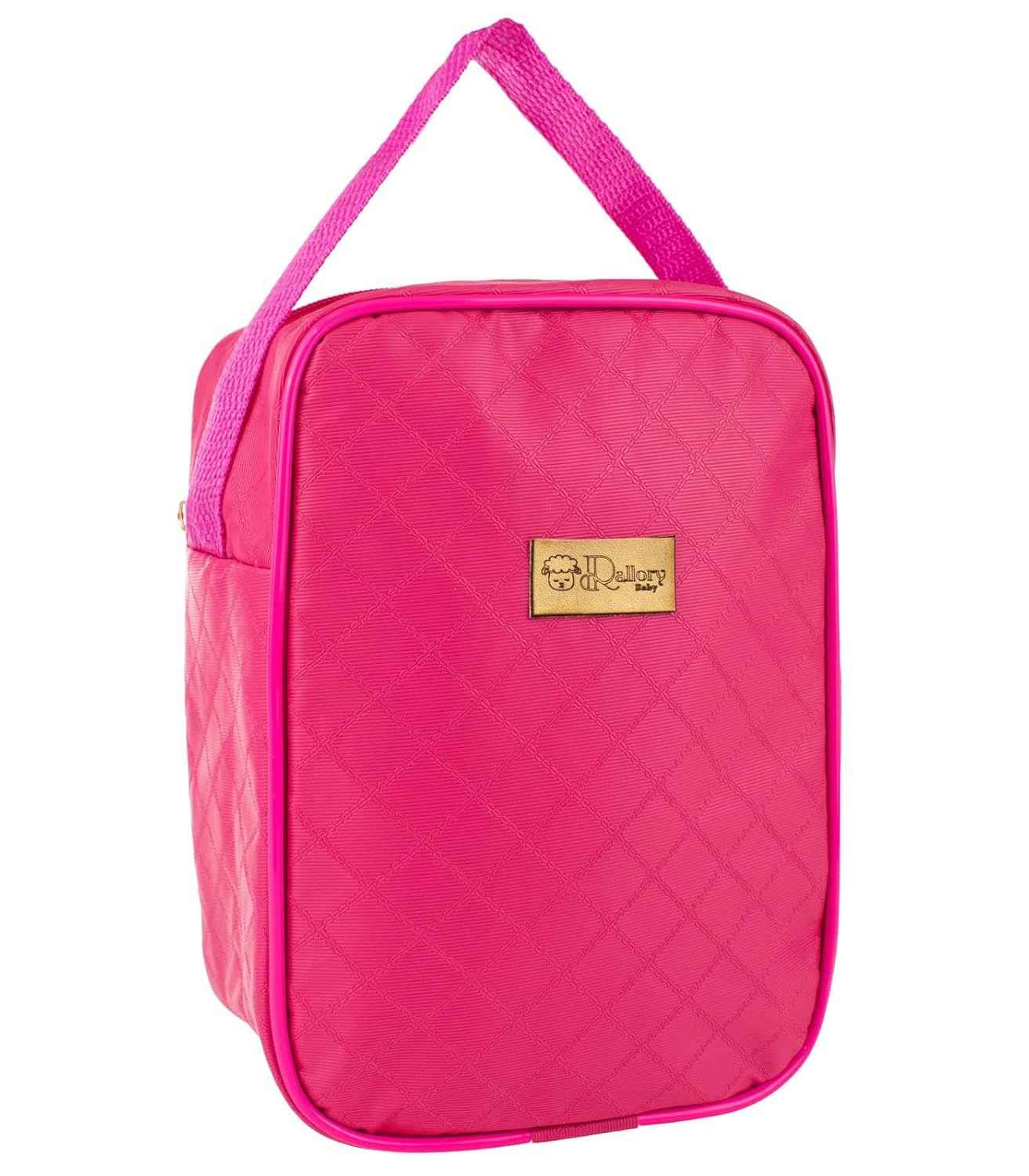 Bolsa Térmica Infantil com Alça – Ideal para Mamadeiras e Marmitas (Pink)