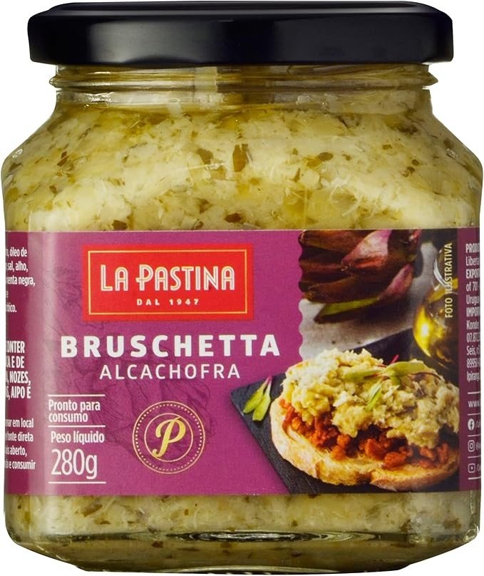 La Pastina Bruschetta Alcachofra 280G