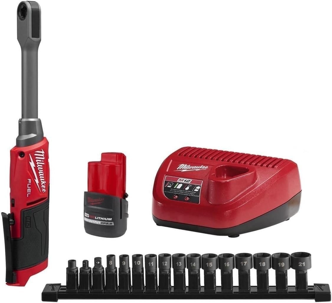 Catraca Elétrica Milwaukee M12 Fuel Insider: Potência e Alcance Estendido para Seus Projetos