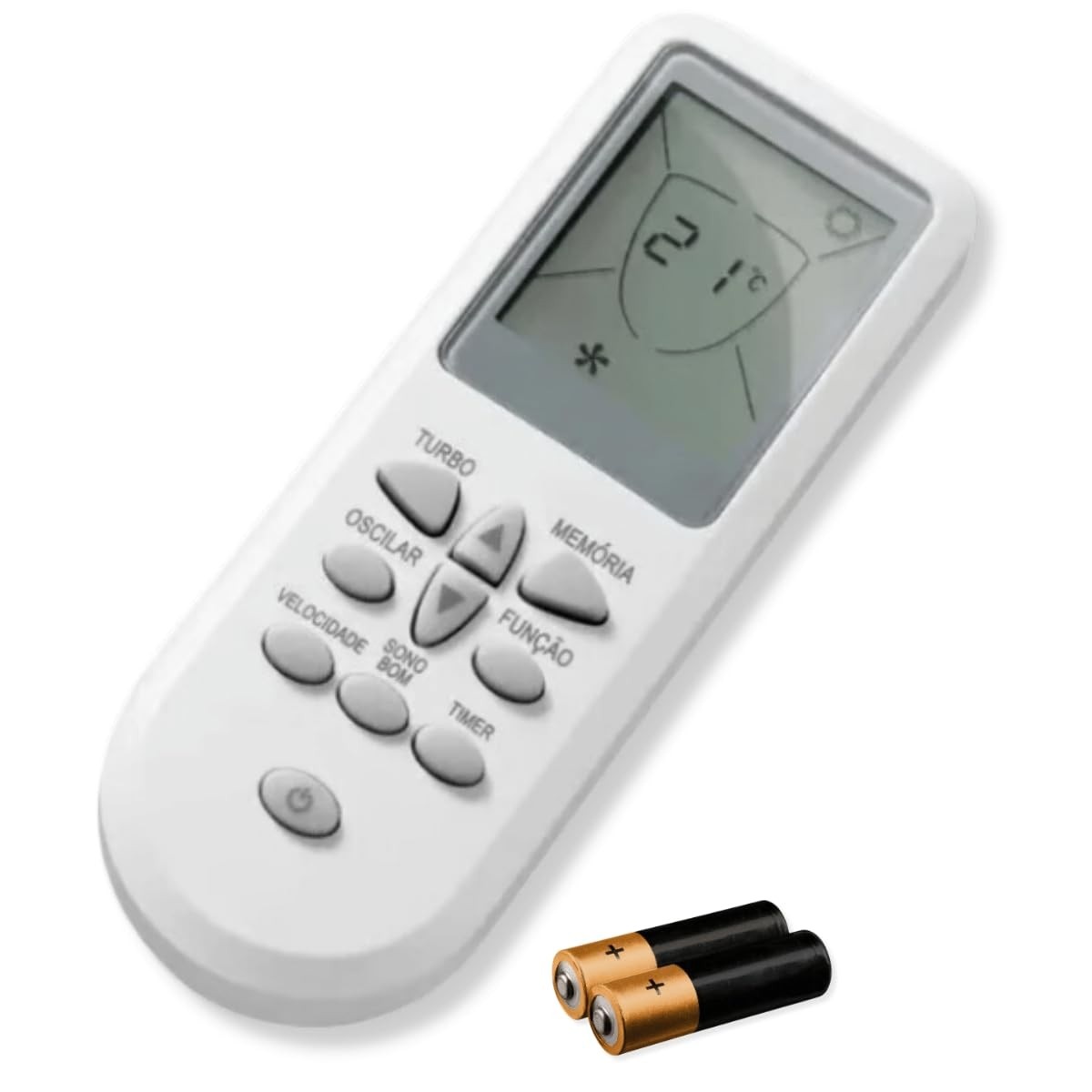 Controle Remoto para Ar Condicionado Consul Bem Estar – LE-7438 | Conforto Inteligente no Alcance