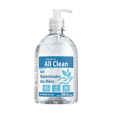 Álcool Gel 70% All Clean: Proteção e Hidratação