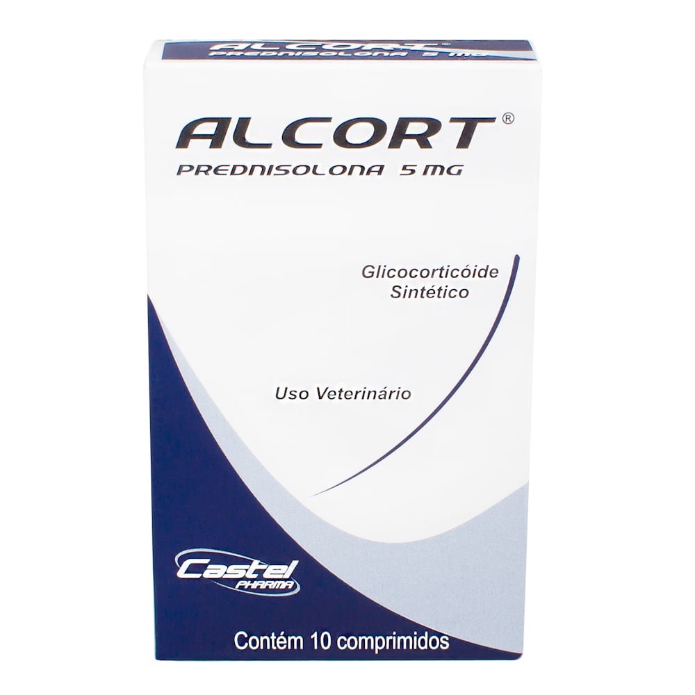 Alcort Para Cachorro: Alívio da Inflamação em 10 Comprimidos
